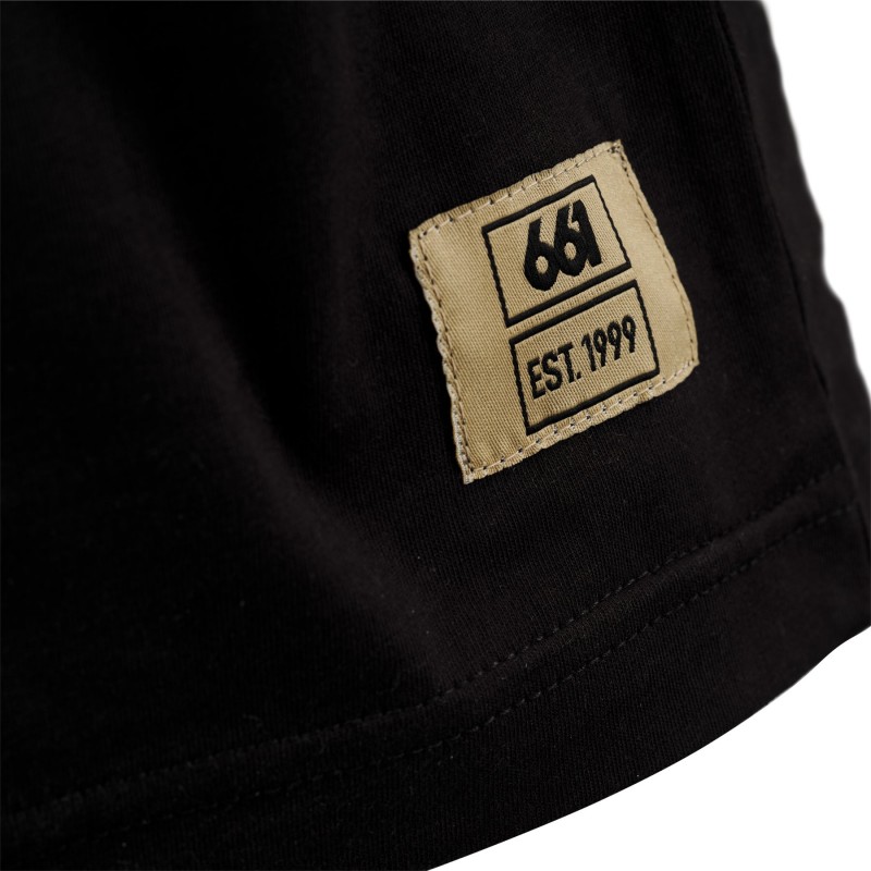 POLERA SIXSIXONE SPECTRUM TEE BLACK POLERA SIXSIXONE SPECTRUM TEE BLACK