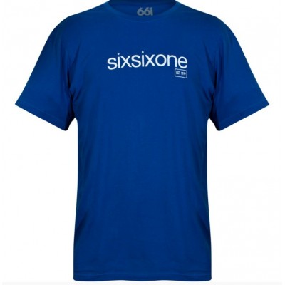 polera 661 baker tee azul S